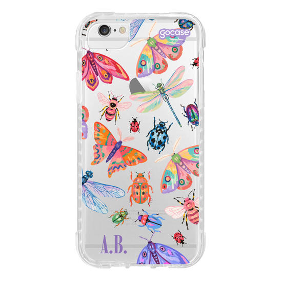 Capinha para celular  Pretty Bugs