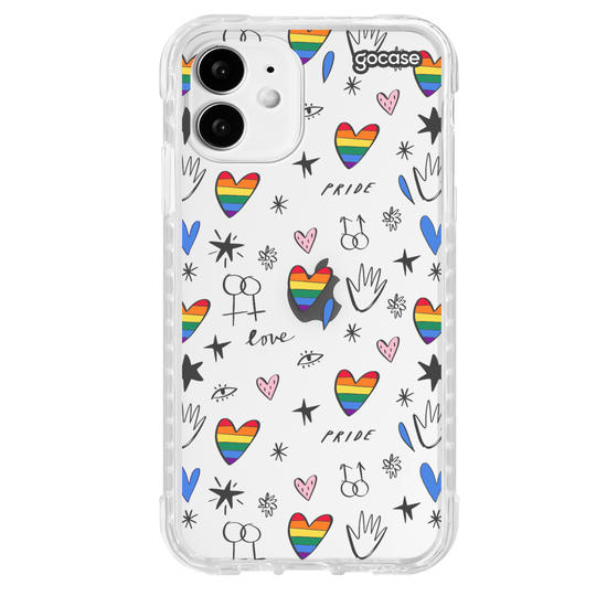 Capinha para celular  Mês do Orgulho - Rabiscos