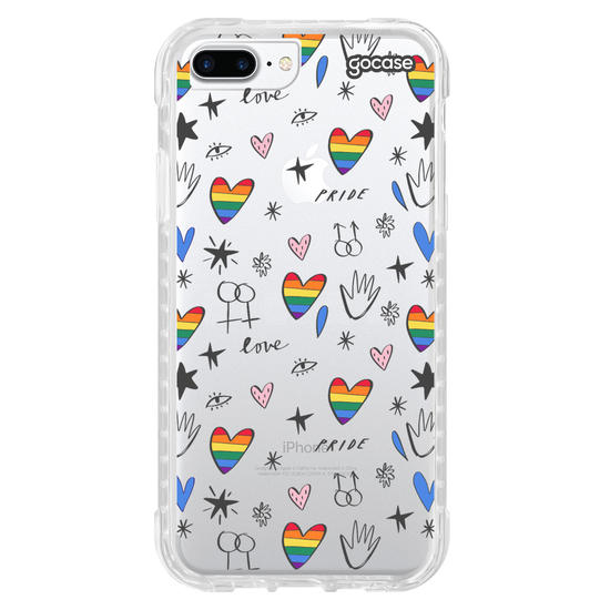 Capinha para celular  Mês do Orgulho - Rabiscos