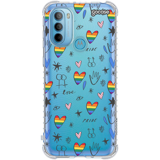 Capinha para celular  Mês do Orgulho - Rabiscos