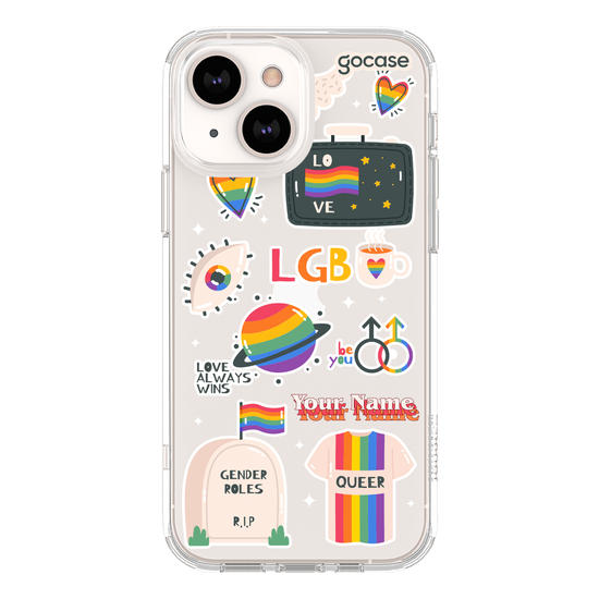 Pride Stickers Phone Case