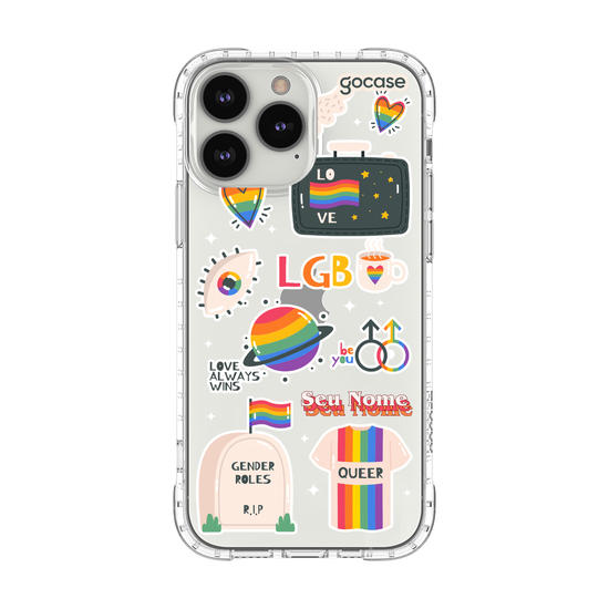 Capinha para celular Pride Stickers