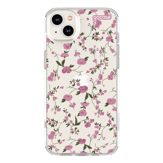 Capinha para celular Primavera Rosa Clean
