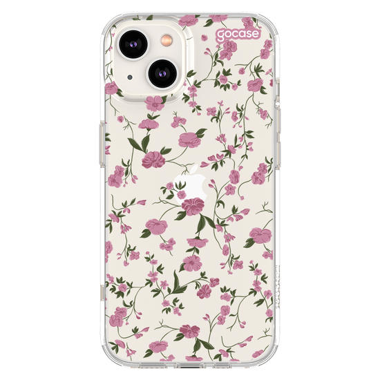 Capinha para celular Primavera Rosa Clean