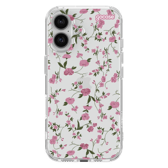 Capinha para celular Primavera Rosa Clean