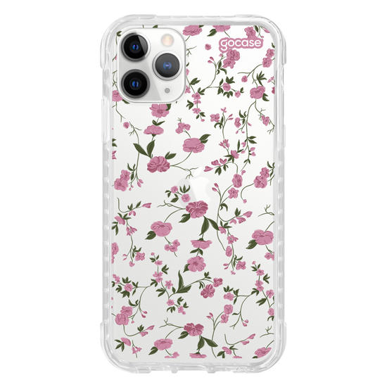 Capinha para celular Primavera Rosa Clean