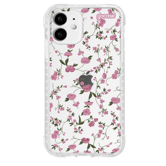 Capinha para celular Primavera Rosa Clean