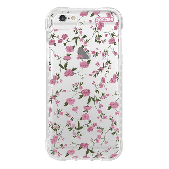 Capinha para celular Primavera Rosa Clean