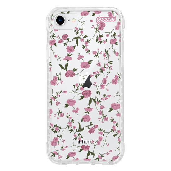 Capinha para celular Primavera Rosa Clean