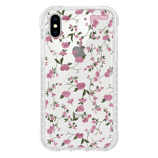 Capinha para celular Primavera Rosa Clean