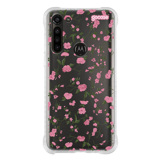 Capinha para celular Primavera Rosa Clean