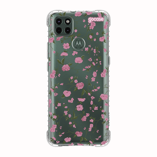 Capinha para celular Primavera Rosa Clean