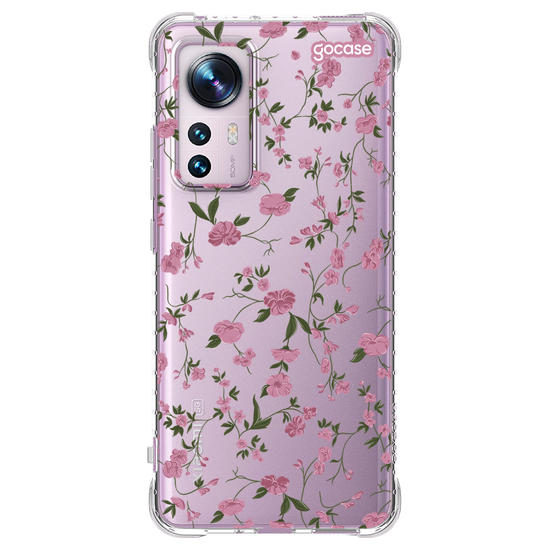 Capinha para celular Primavera Rosa Clean
