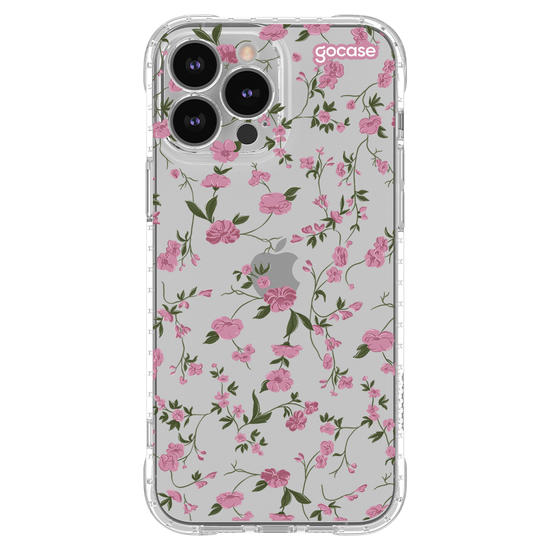 Capinha para celular Primavera Rosa Clean
