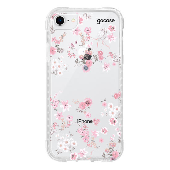 Capinha para celular Primavera Vintage Manuscrita Clean