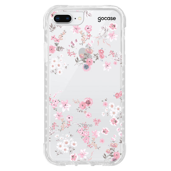 Capinha para celular Primavera Vintage Manuscrita Clean