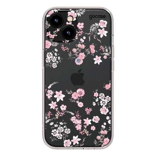 Capinha para celular Primavera Vintage Manuscrita Clean