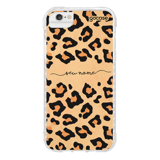 Capinha para celular Animal Print Customizável - Onça