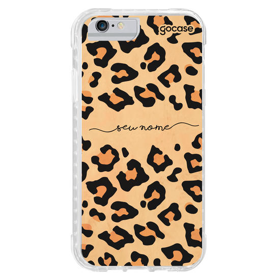 Capinha para celular Animal Print Customizável - Onça
