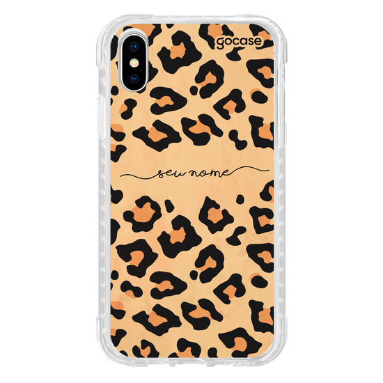 Capinha para celular Animal Print Customizável - Onça