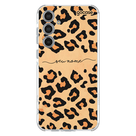 Capinha para celular Animal Print Customizável - Onça