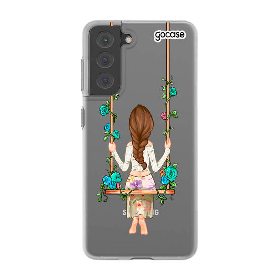 Floral Girl Samsung Galaxy S21 / 5G Phone Case - Gocase