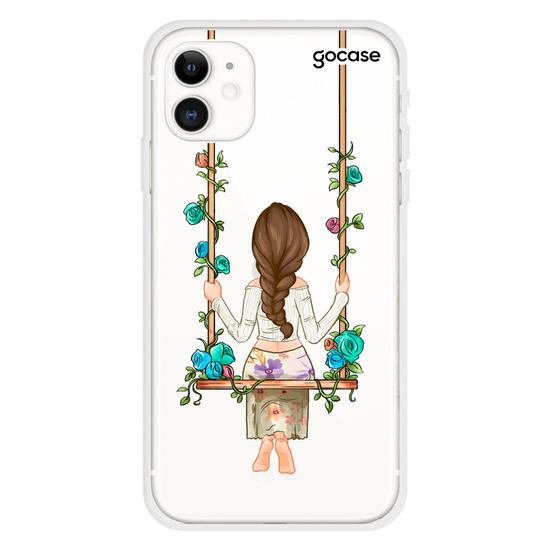 Floral Girl Phone Case