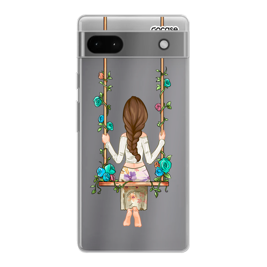 Floral girl Phone Case