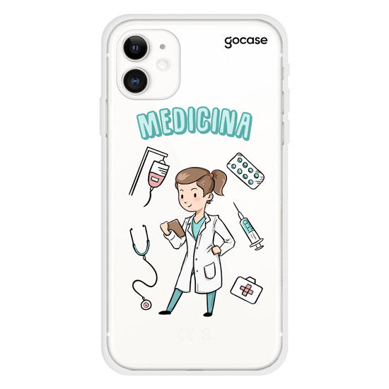 Profissões - Médica Phone Case