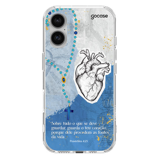 Capinha para celular  Provérbios Coração