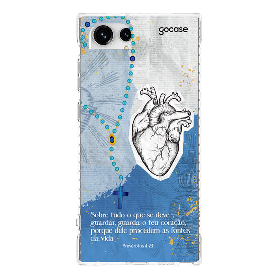 Capinha para celular  Provérbios Coração