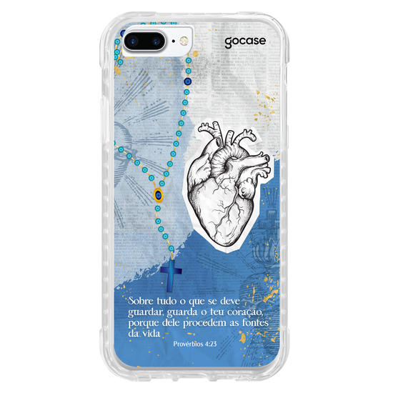Capinha para celular  Provérbios Coração