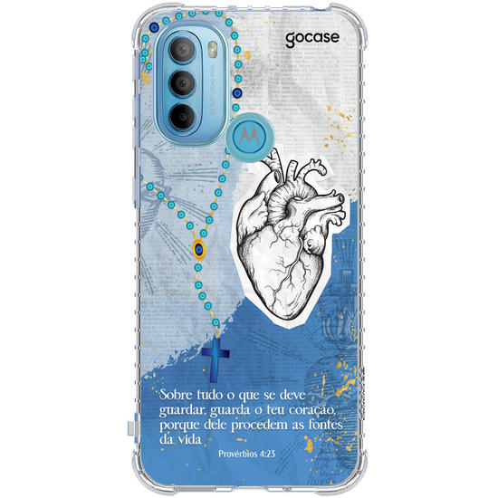 Capinha para celular  Provérbios Coração