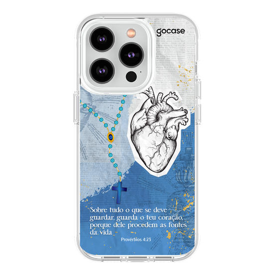 Capinha para celular  Provérbios Coração