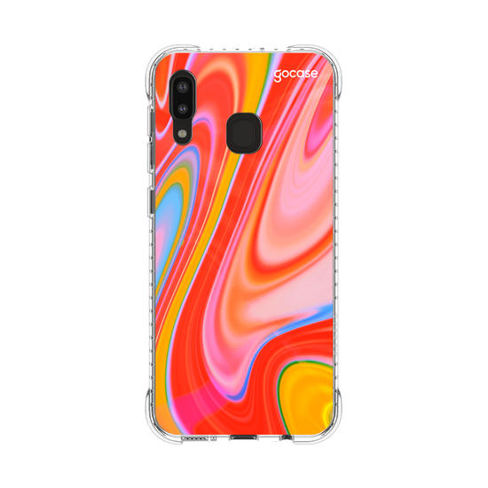 Capinha para celular Psicodelica Red