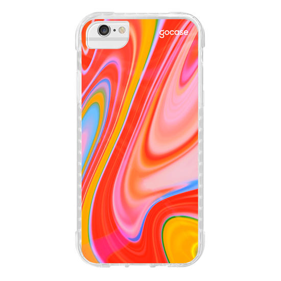 Capinha para celular Psicodelica Red
