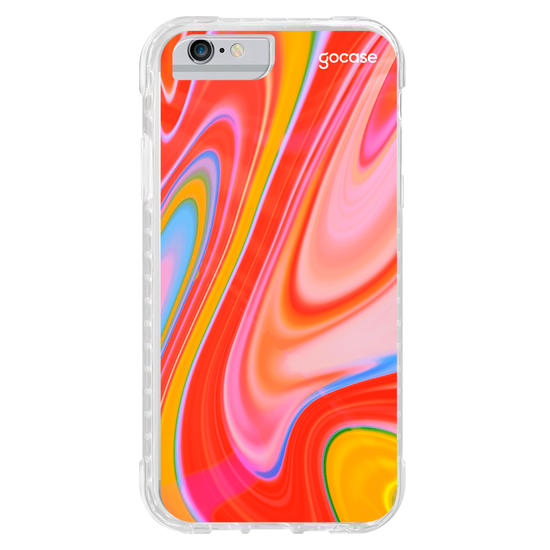 Capinha para celular Psicodelica Red