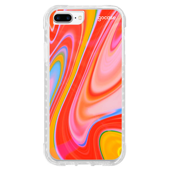 Capinha para celular Psicodelica Red