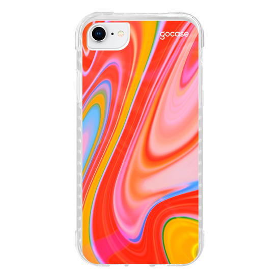 Capinha para celular Psicodelica Red