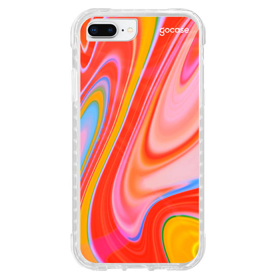 Capinha para celular Psicodelica Red
