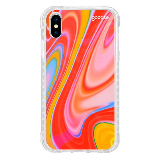 Capinha para celular Psicodelica Red