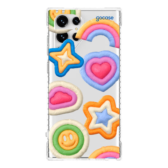 Capinha para celular  Puffy Stickers