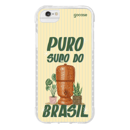 Capinha para celular  Puro Suco do Brasil - Filtro de Barro