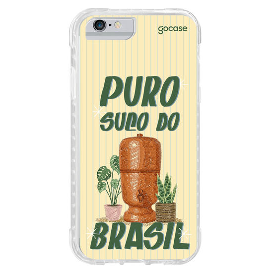 Capinha para celular  Puro Suco do Brasil - Filtro de Barro