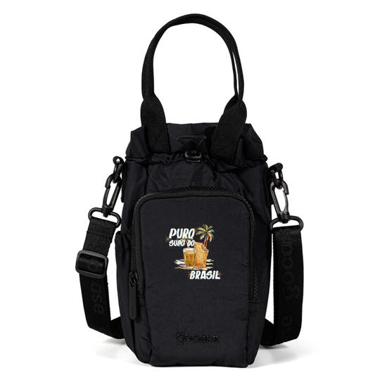 Bolsa de Garrafa Puffer - Puro Suco do Brasil - Pastel e Refri