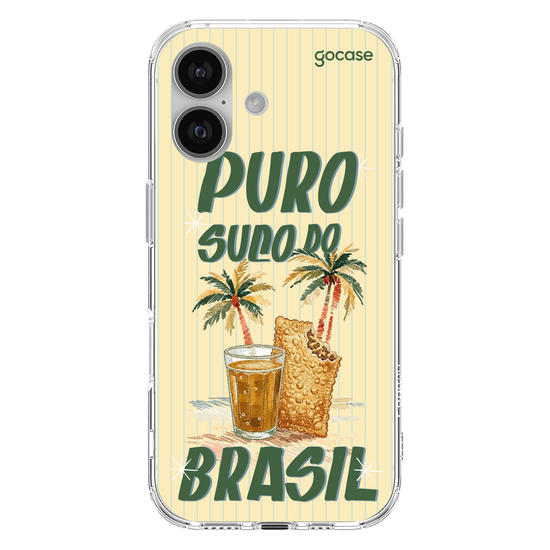 Capinha para celular  Puro Suco do Brasil - Pastel e Refri
