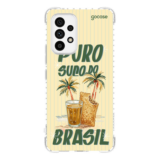 Capinha para celular  Puro Suco do Brasil - Pastel e Refri