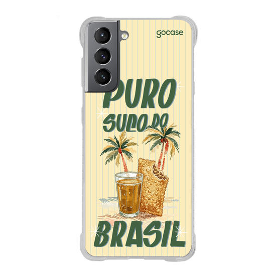 Capinha para celular  Puro Suco do Brasil - Pastel e Refri