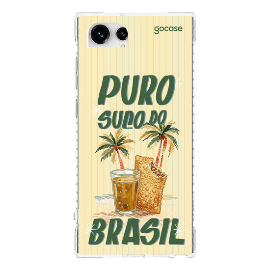 Capinha para celular  Puro Suco do Brasil - Pastel e Refri