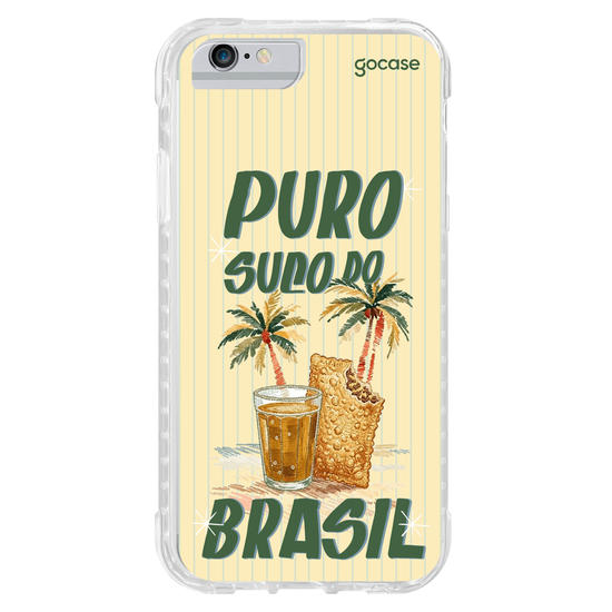 Capinha para celular  Puro Suco do Brasil - Pastel e Refri